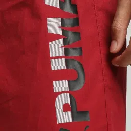 Puma Black & Red Cotton Logo Print Boxers - Pack of 2 image 5