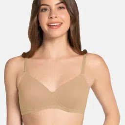 Amante Beige Full Coverage T-Shirt Bra-17