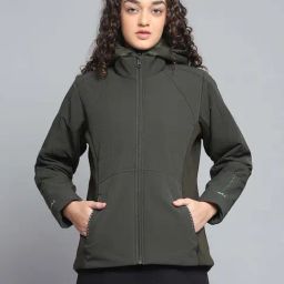 Rock.it by Monte Carlo Women Solid Regular Fit Hooded Neck Full Sleeve Jacket With Zipper Closure-picture-23