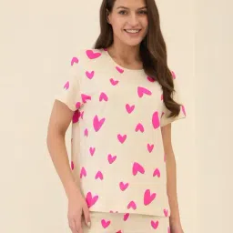 Sweet Dreams Women Printed Shorts Set-picture-23