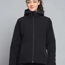 Rock.it Black Regular Fit Jacket-image-3