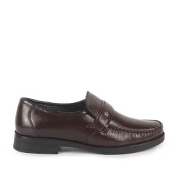 Fausto Men's Brown Formal Loafers-image-70