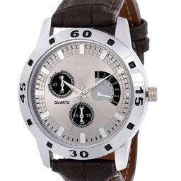 Miss Perfect Unisex Embellished Dial & Leather Textured Straps Analogue Watch-picture-26