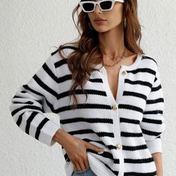 Oh Rare Women Striped Cardigan-picture-13