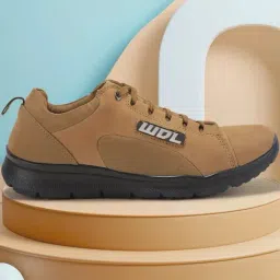 Woodland Men's Camel Casual Sneakers-image-96