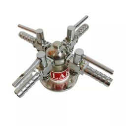 Labpro 327 Four Way Hex Type Gas Tap-26