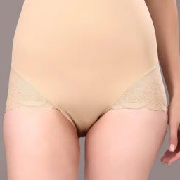 Soie Beige Nylon Solid Shapewear-image-20
