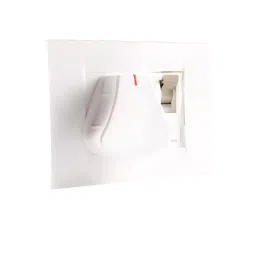 GreatWhite 16 A Power Socket MCB Protected in White Color and Plastic Body, 20437-WH-I (Pack of 5)-42