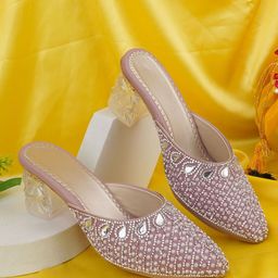 BAESD Embellished Party Comfort Mules-picture-3