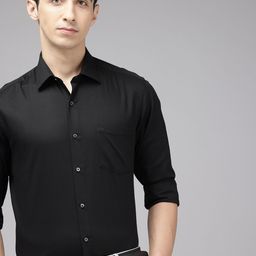 Arrow Pure Cotton Manhattan Slim Fit Formal Shirt-image-5