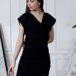 NEUDIS Black Regular Fit Top-image-29