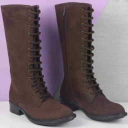 Mochi Women's Brown Snow Boots-image-27