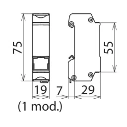 DEHN Surge Arrester Gas Discharge Tube Technology Type 1+2 (D1,C2), 929126 image 3