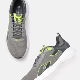 Reebok Men Grey Woven Design Callisto Running Shoes-picture-47