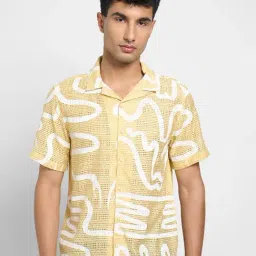 People by Pantaloons Yellow Shirt-image-87