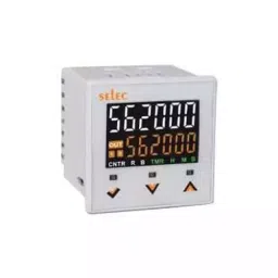 Selec Programmable/ Preset Counter 6+6 Digit, With Rate And Batch Indication, 48x48 mm-40