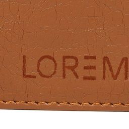 LOREM Men Textured Two Fold Wallet image 4