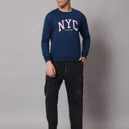 Obaan Men Typography Printed Sweatshirt-image-98