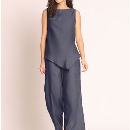 EROTISSCH Round Neck Top With Trousers Co-Ords-image-30