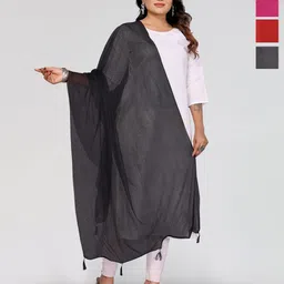 Moda Rapido Selection of 4 Striped Dupatta-picture-3