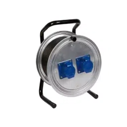 Sibass Electric Cable Drum 50 m Cable Length 32 A 5 Pin 3 Socket and CE Mark, SE - 8660 (Pack of 4)-18