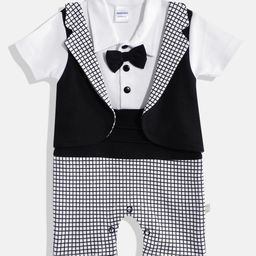 Moms Love Infant Boys Pure Cotton Rompers-21