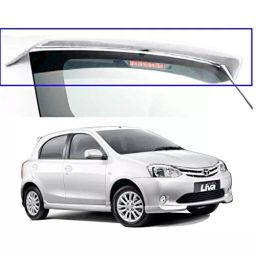 Auto Pearl OE Type Car Spoiler ABS White Compatible For Toyota Etios Liva, Spoiler_Liva_White-28