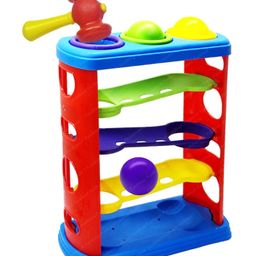 FunBlast Hammer Knock Ball Toy  Multicolor-26