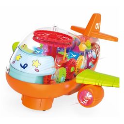 VELLIQUE Transparent Mechanical Helicopter With Gear Technology 3D Light Musical Sound & 360 Degree Rotation (Color May Vary)-15
