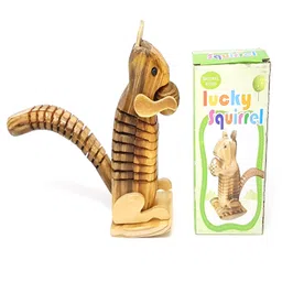 Desi Karigar Wooden Squirrel Toy-picture-26