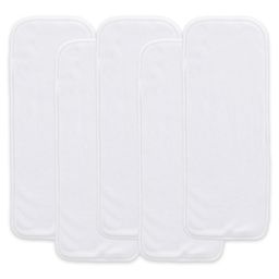 Baby Resusable Cotton Pocket Diaper Inserts - White - 0-24 Months - Pack of 5-21