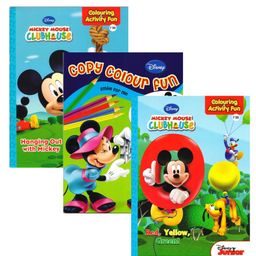 Disney Colouring & Activity Fun Books Combo 2 set of 3 - English-15