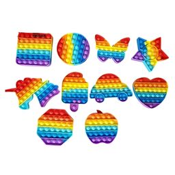 YAMAMA Pop Bubble Stress Relieving Silicone Pop It Fidget Toy Pop It Toys For Kids Push Pop It Kids Toys Fun Entertainment Toys Push Pop Bubble Fidget Sensory Toys Silicone Stress Relief Toys - (Pack of 3 - Color And Design May Vary)-10