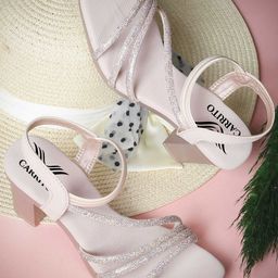 carrito Women Embellished Block Heel Sandals-picture-20