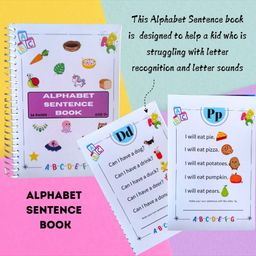 edustar Alphabet Box 4 - Engaging Alphabet Recognition Set for Little Learners - English image 2