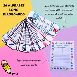 edustar Alphabet Box 4 - Engaging Alphabet Recognition Set for Little Learners - English image 3