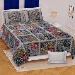 E Elma Unisex Green Bedsheets-image-78