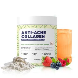 What's Up Wellness Anti-Acne Collagen Powder Certified Marine Titagen I & III - Mixed Fruit Flavour-picture-21