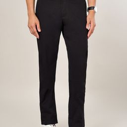 BYFORD by Pantaloons Men Cotton Slim Fit Chinos Trousers-picture-1