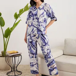 July Women Printed Night suit-picture-5