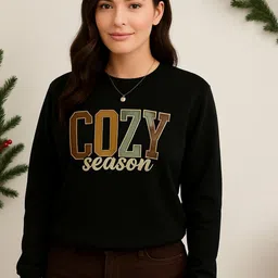 KASHIAN Full Sleeve Printed Women Sweatshirt-picture-34