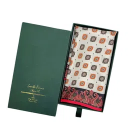The Tie Hub Floral Printed Pure Silk Pocket Square-picture-22