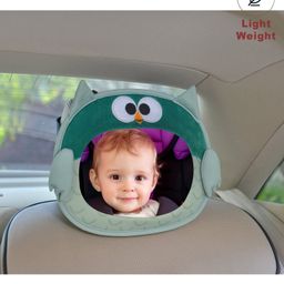 Owl Baby Backseat Car Mirror (Color May Vary)-23