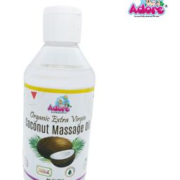 Adore Organic Extra Virgin Coconut Massage Oil - 200 ml-image-5
