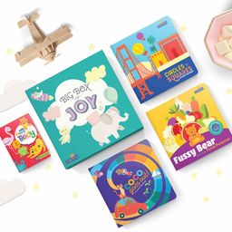 Coco Bear The Learner Box for Toddlers Engaging Board Books & Movement Cards Set- English-10