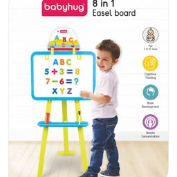 Babyhug 8 in 1 Easel board - Blue & Green-21