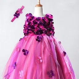Li & Li Boutique Floral Net Fit & Flare Maxi Dress-image-68
