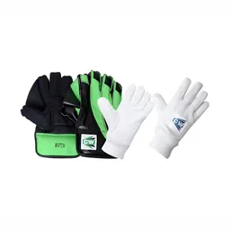 CW Men Wicket Keeping Gloves With Inner Gloves-picture-1