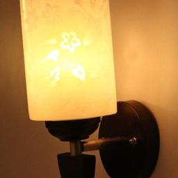 SOMIL White Glass Cylinder Wall Lamps-image-68
