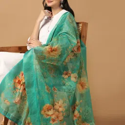 Kaizen TEXO FAB Ethnic Motifs Printed Dupatta image 5